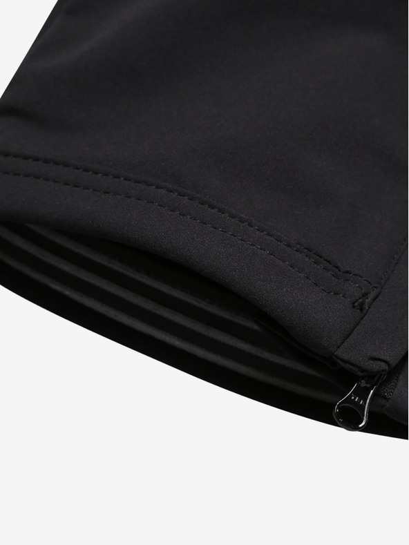 ALPINE PRO Čierne dámske nohavice ALPINE PRO Verefa