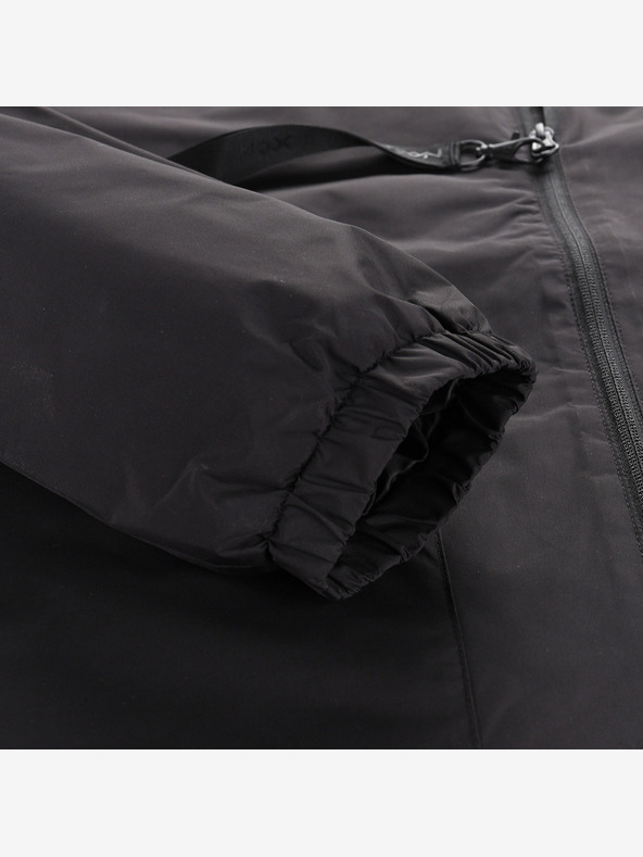 NAX Čierna pánska mestská bunda s membránou NAX Feres