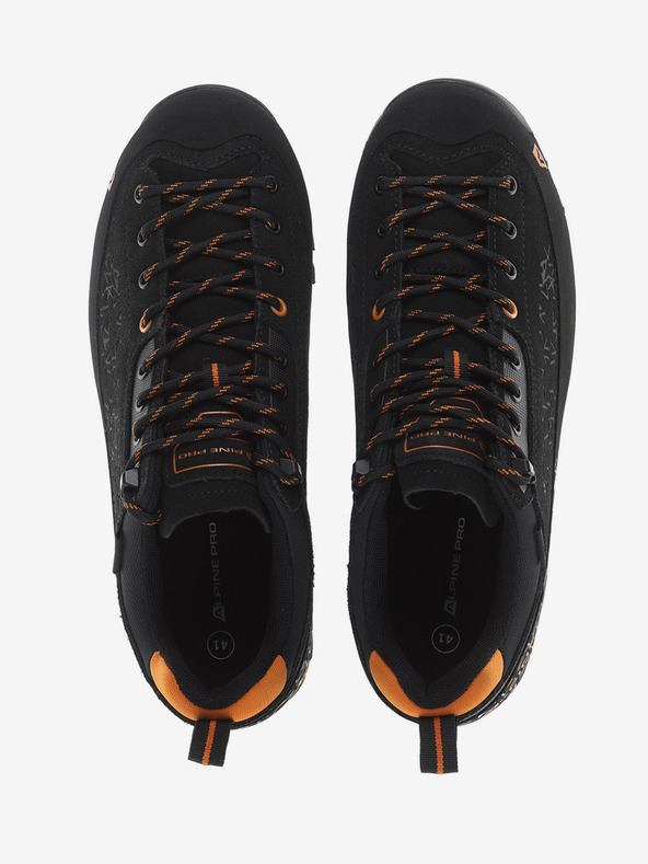 ALPINE PRO Outdoorová obuv s ptx membránou ALPINE PRO WASDE čierna