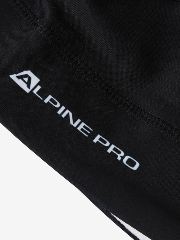 ALPINE PRO Funkčná čiapka s bambulou ALPINE PRO ABERE čierna