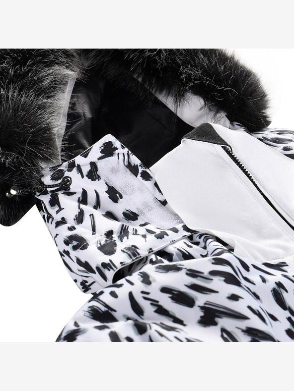 ALPINE PRO Dámska lyžiarska bunda s membránou ptx ALPINE PRO OLADA biela pb