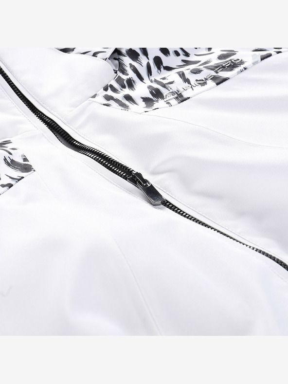 ALPINE PRO Dámska lyžiarska bunda s membránou ptx ALPINE PRO OLADA biela pb