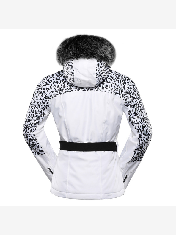 ALPINE PRO Dámska lyžiarska bunda s membránou ptx ALPINE PRO OLADA biela pb