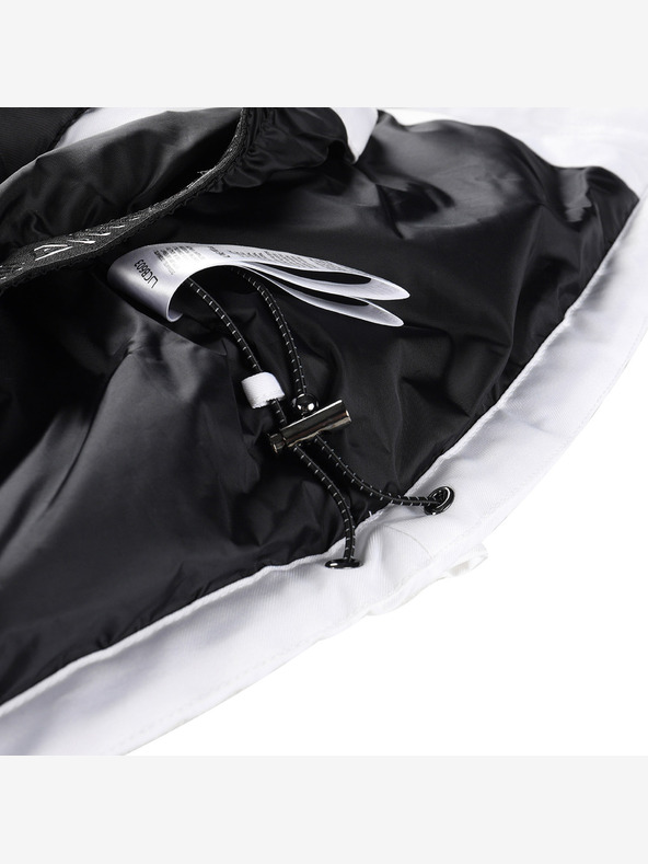 ALPINE PRO Dámska lyžiarska bunda s membránou ptx ALPINE PRO OLADA biela pb