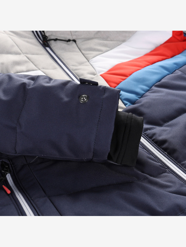 ALPINE PRO Dámska páperová lyžiarska bunda s membránou ptx ALPINE PRO FEEDRA mood indigo