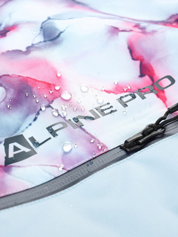 ALPINE PRO Dámska lyžiarska bunda s membránou ptx ALPINE PRO OMEQA aquamarine pb