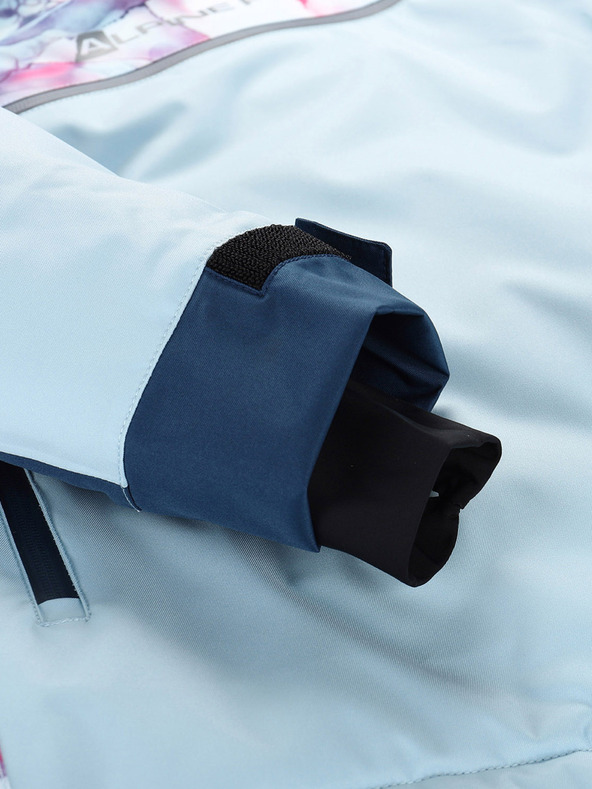 ALPINE PRO Dámska lyžiarska bunda s membránou ptx ALPINE PRO OMEQA aquamarine pb