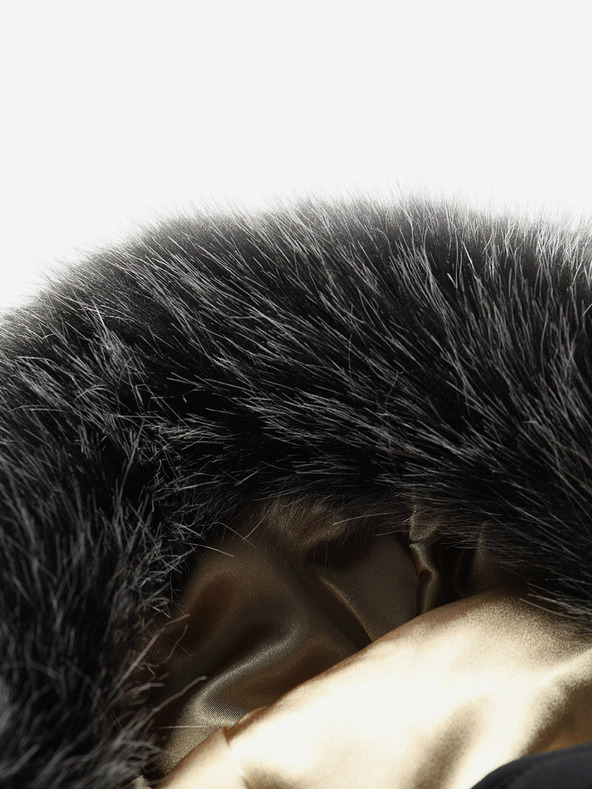 ALPINE PRO Dámska softshellová lyžiarska bunda s membránou ALPINE PRO DOWELA čierna