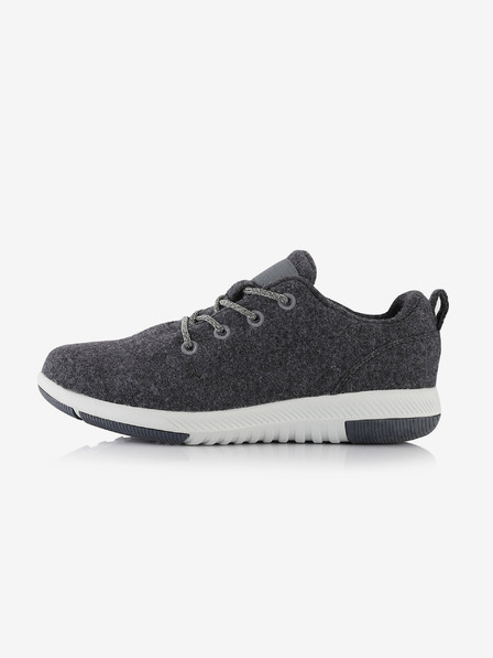 ALPINE PRO Mestská obuv ALPINE PRO WOOLE dk.true gray