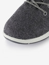 ALPINE PRO Mestská obuv ALPINE PRO WOOLE dk.true gray