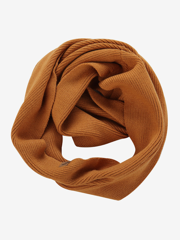 ALPINE PRO Pletená šatka ALPINE PRO EUKENE 2 zlatý dub