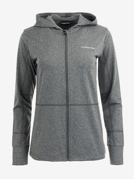ALPINE PRO Dámska mikina ALPINE PRO e smoked pearl