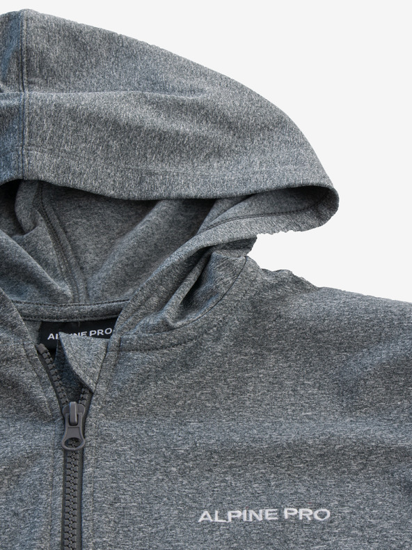 ALPINE PRO Dámska mikina ALPINE PRO e smoked pearl