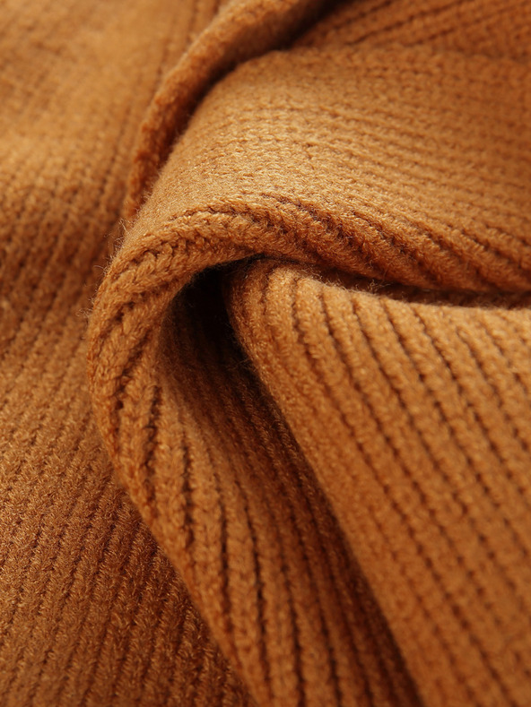 ALPINE PRO Pletená šatka ALPINE PRO ESKARNE 2 golden oak