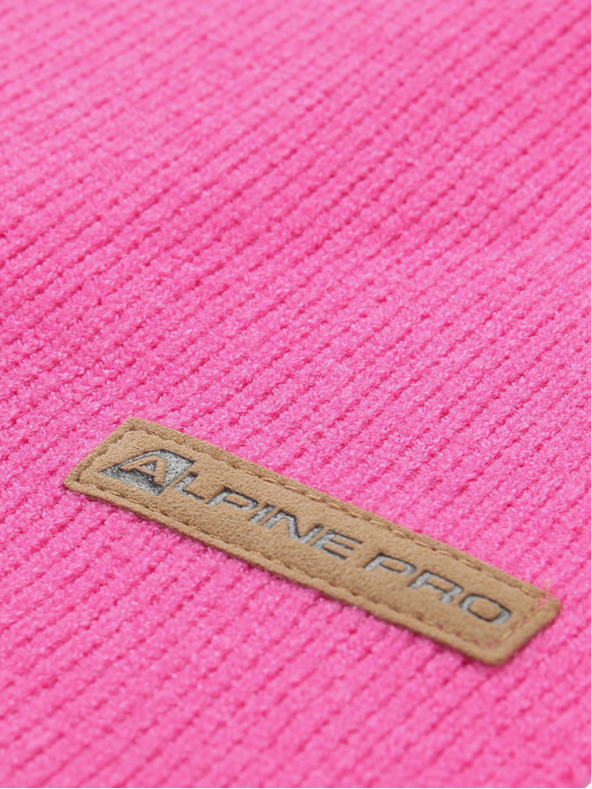 ALPINE PRO Zimná šatka ALPINE PRO ESKARNE carmine rose