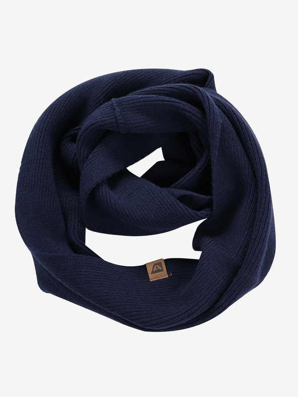 ALPINE PRO Pletená kruhová šatka ALPINE PRO EUKENE mood indigo