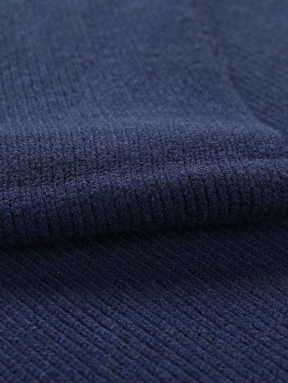 ALPINE PRO Pletená kruhová šatka ALPINE PRO EUKENE mood indigo