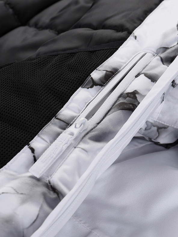 ALPINE PRO Dámska lyžiarska bunda s ptx membránou ALPINE PRO UZERA biela pb