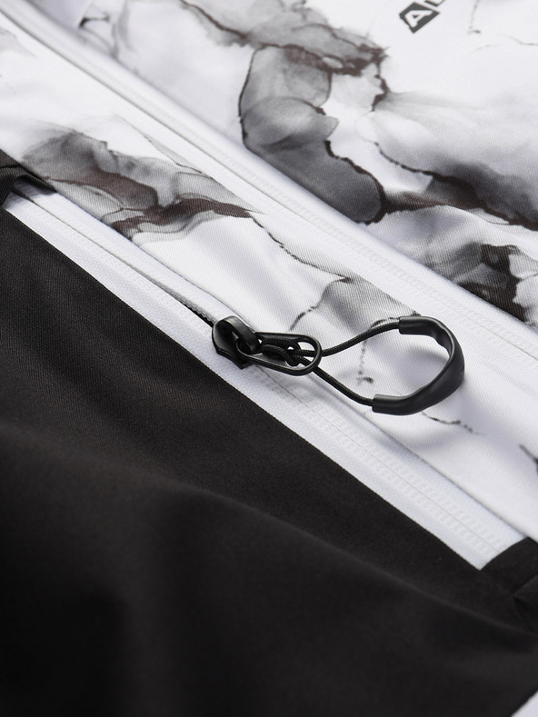 ALPINE PRO Dámska lyžiarska bunda s ptx membránou ALPINE PRO UZERA biela pb