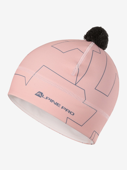 ALPINE PRO Funkčná čiapka s bambulou ALPINE PRO ABERE