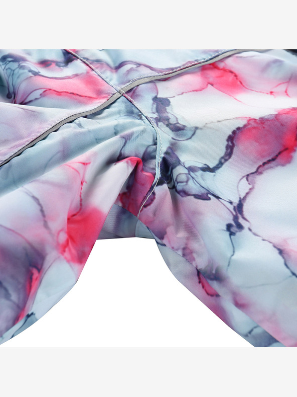 ALPINE PRO Detská lyžiarska bunda s ptx membránou ALPINE PRO EDERO aquamarine variant pb