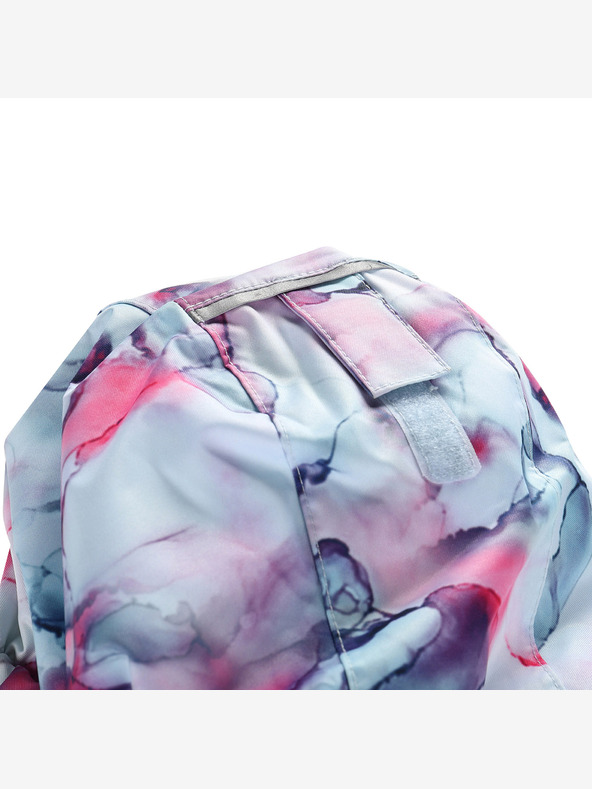 ALPINE PRO Detská lyžiarska bunda s ptx membránou ALPINE PRO EDERO aquamarine variant pb