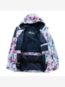 ALPINE PRO Detská lyžiarska bunda s ptx membránou ALPINE PRO EDERO aquamarine variant pb