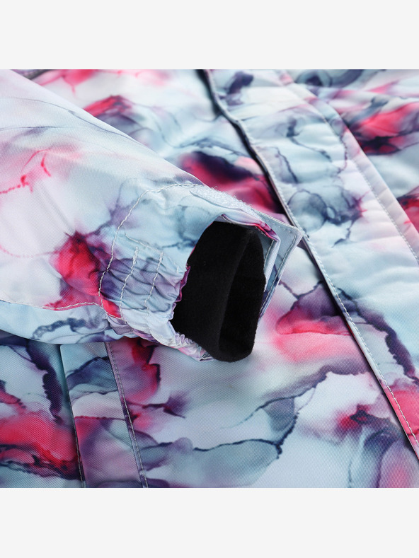 ALPINE PRO Detská lyžiarska bunda s ptx membránou ALPINE PRO EDERO aquamarine variant pb