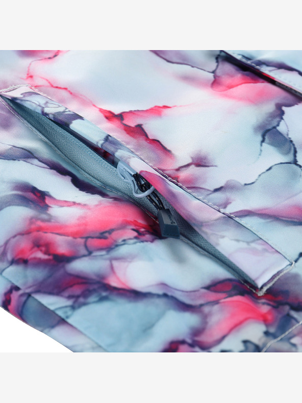 ALPINE PRO Detská lyžiarska bunda s ptx membránou ALPINE PRO EDERO aquamarine variant pb