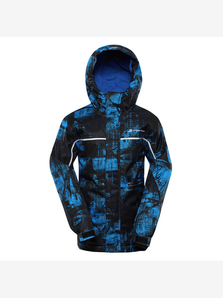 ALPINE PRO Detská lyžiarska bunda s membránou ptx ALPINE PRO EDERO electric blue lemonade variant pa