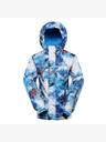 ALPINE PRO Detská lyžiarska bunda s ptx snehovou membránou ALPINE PRO KIWERO blue aster variant pb