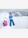 ALPINE PRO Detská lyžiarska bunda s ptx snehovou membránou ALPINE PRO KIWERO blue aster variant pb