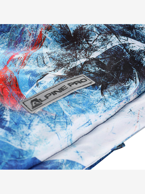 ALPINE PRO Detská lyžiarska bunda s ptx snehovou membránou ALPINE PRO KIWERO blue aster variant pb