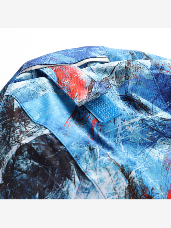 ALPINE PRO Detská lyžiarska bunda s ptx snehovou membránou ALPINE PRO KIWERO blue aster variant pb