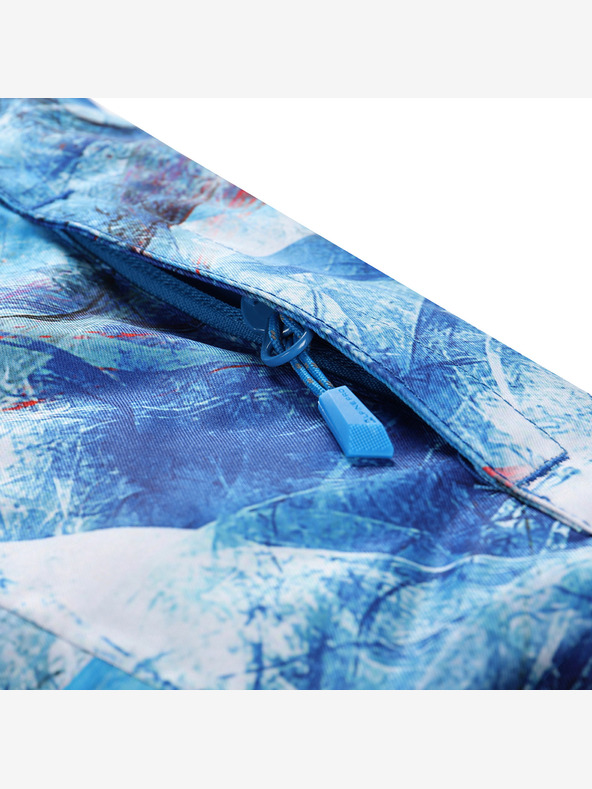 ALPINE PRO Detská lyžiarska bunda s ptx snehovou membránou ALPINE PRO KIWERO blue aster variant pb