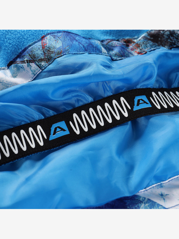 ALPINE PRO Detská lyžiarska bunda s ptx snehovou membránou ALPINE PRO KIWERO blue aster variant pb