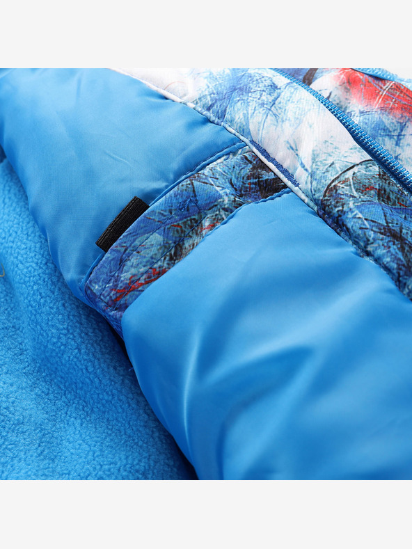 ALPINE PRO Detská lyžiarska bunda s ptx snehovou membránou ALPINE PRO KIWERO blue aster variant pb