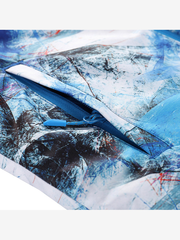 ALPINE PRO Detská lyžiarska bunda s ptx snehovou membránou ALPINE PRO KIWERO blue aster variant pb