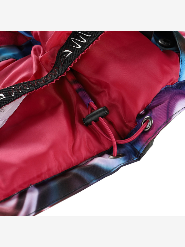 ALPINE PRO Detská lyžiarska bunda s ptx snehovou membránou ALPINE PRO KIWERO vivacious variant ks