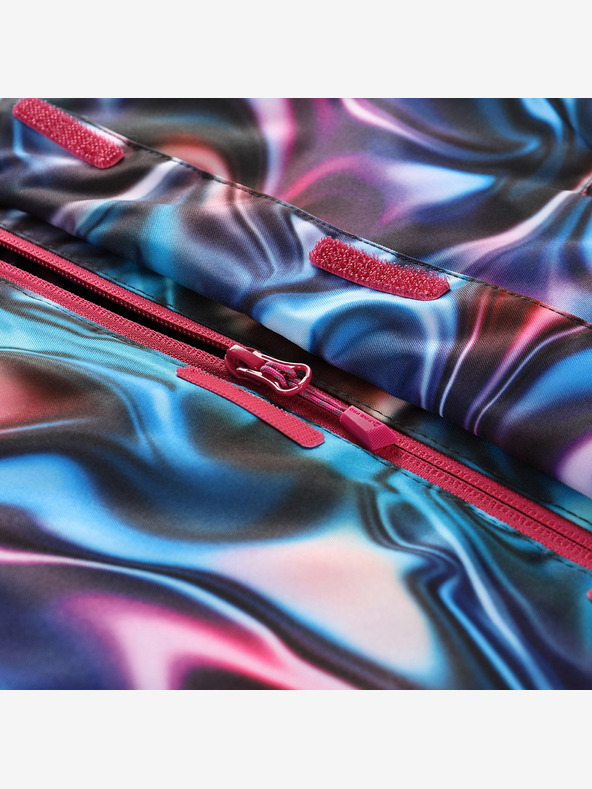ALPINE PRO Detská lyžiarska bunda s ptx snehovou membránou ALPINE PRO KIWERO vivacious variant ks