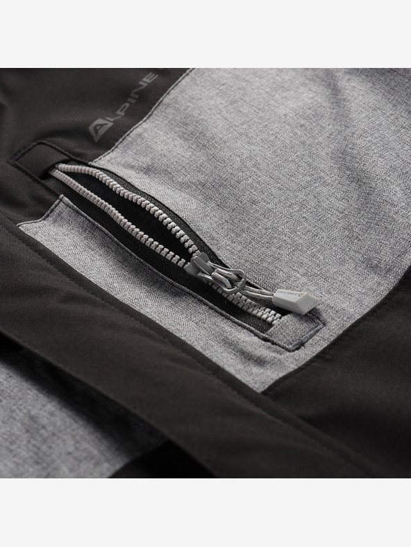 ALPINE PRO Detská lyžiarska bunda s membránou ptx snow ALPINE PRO COMEDO black