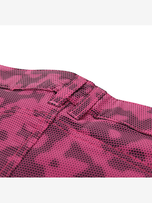 ALPINE PRO Detské rýchloschnúce softshellové kraťasy ALPINE PRO TRENTO 2 magenta varianta pa