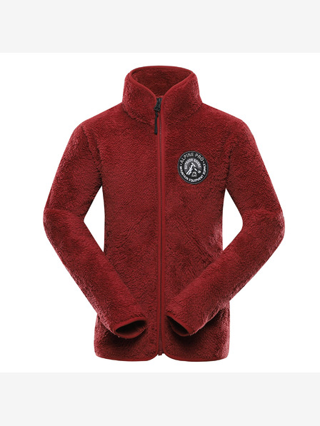 ALPINE PRO Detská mikina supratherm ALPINE PRO FERADO merlot