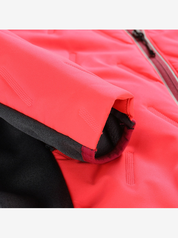 ALPINE PRO Detská mikina s impregnáciou ALPINE PRO GOMARO diva pink