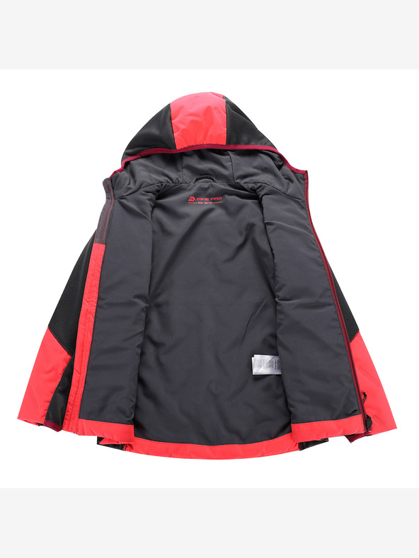 ALPINE PRO Detská mikina s impregnáciou ALPINE PRO GOMARO diva pink