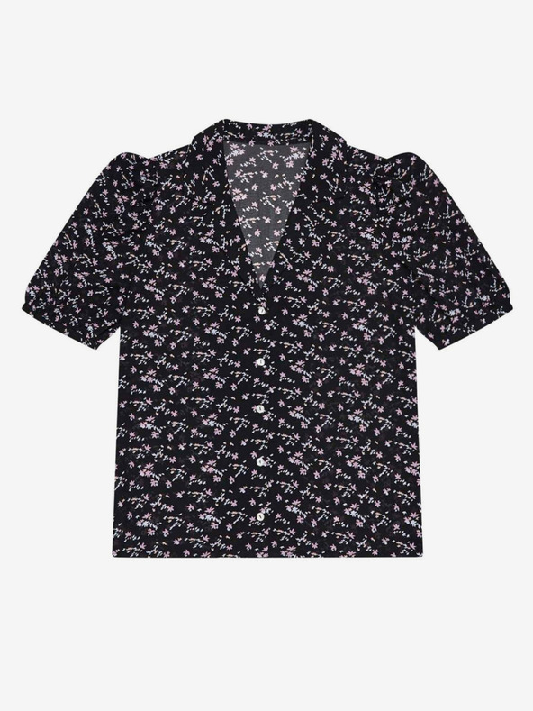 Moodo Viskózová blúzka s lemom Moodo