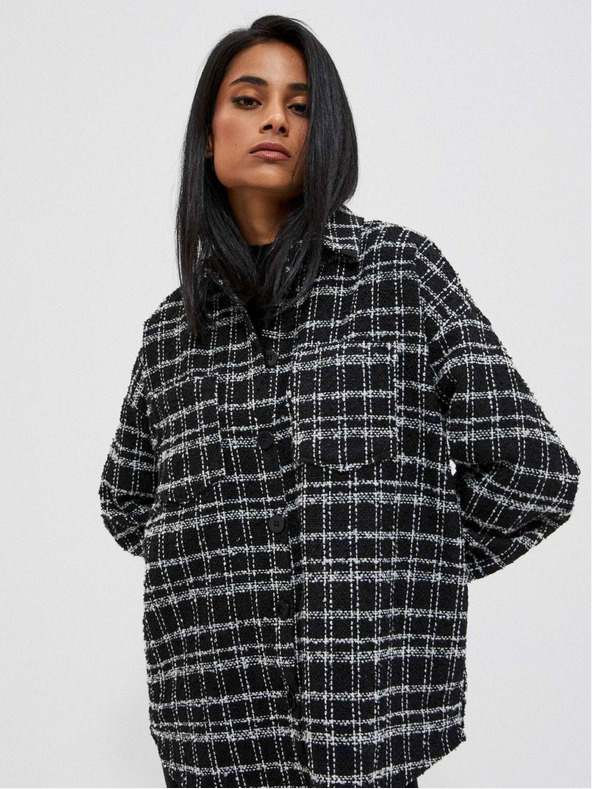 Moodo Košeľa Moodo zo štruktúrovanej tkaniny