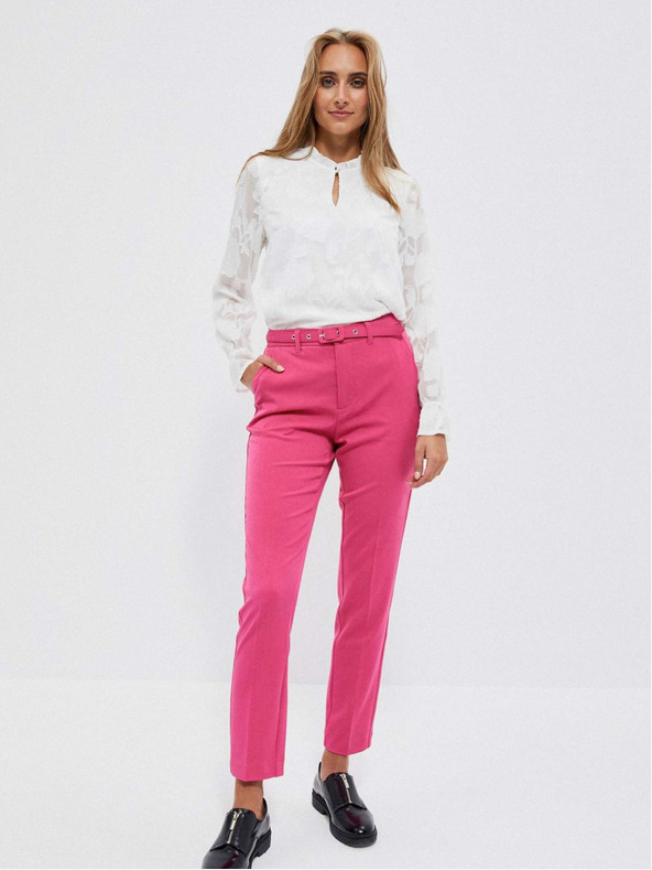 Moodo Biela dámska blúzka Moodo