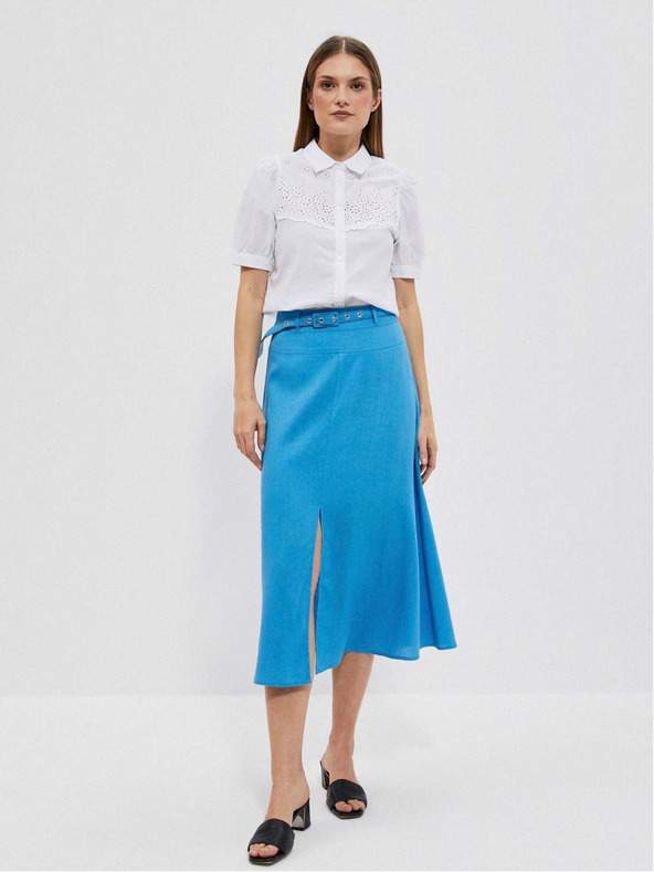 Moodo Biela dámska blúzka Moodo