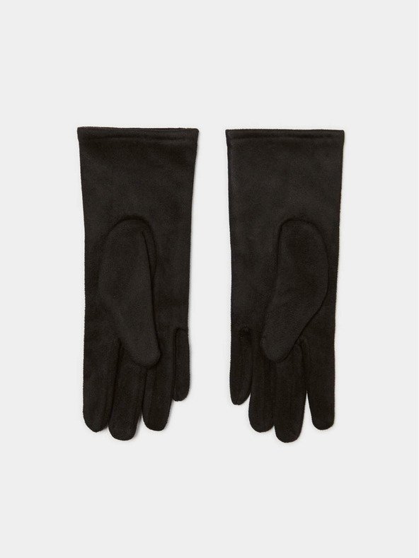 Moodo Čierne dámske rukavice Moodo